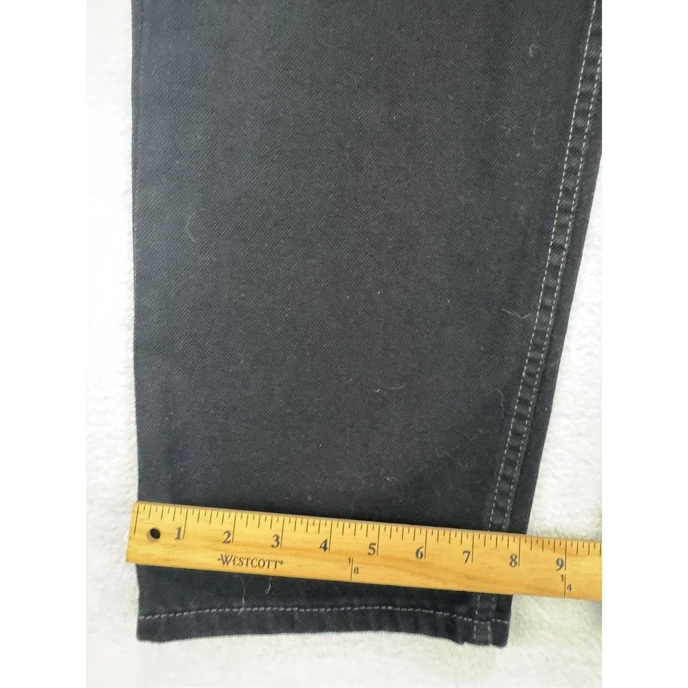 Levis‎ 550 Jeans Men 36x32 Black Relaxed Fit Straight Denim Y2K